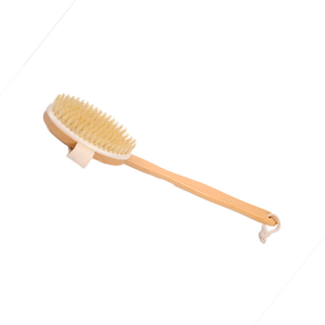 Brosse de bain exfoliante pour corps, brosse de massage naturelle, détachable, exfoliante, massage - Product Image 2