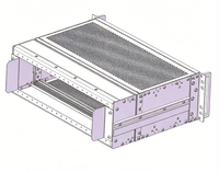 RDEKONO Rack Mobile 19 pouces PXI Chassis 19 pouces 3U Rack and Pinion Enclosure Rackmount PC Case 3U Cabinet