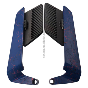 Phụ kiện xe máy thiết kế mới, chắn gió, gương chiếu hậu kính lớn, gương chiếu hậu đa năng - Product Image 2