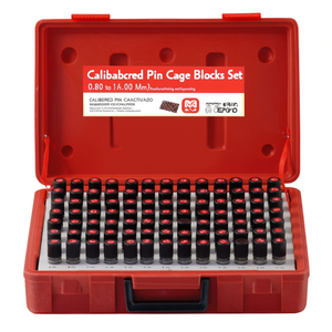 Calibrated Pin Gauge Blocks <b>Set</b> 0.80 To 10.00 Mm Precision Measurement <b>Tool</b> For Machining And Engineering - Product Image 2