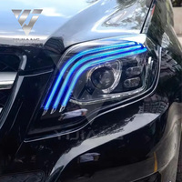 Kit de mise à niveau authentique X204 GLK300 Classic Blue Eye LED DRL pour phares, démonté d'occasion pour une mise à niveau neuve