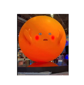 Özelleştirilmiş top LED Video ekran orijinal düzensiz şekil modülü özelleştirilmiş LED ekran 3D HD Globose tüv ile LED ekran - Product Image 1