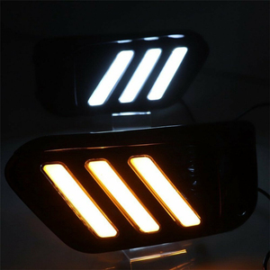 LED DRL di Marcia Diurna Luce Indicatori di Direzione Gialli Kit Per <span class=keywords><strong>BMW</strong></span> <span class=keywords><strong>X1</strong></span> <span class=keywords><strong>F48</strong></span> F49 2016 2017 2018 2019 - Product Image 6