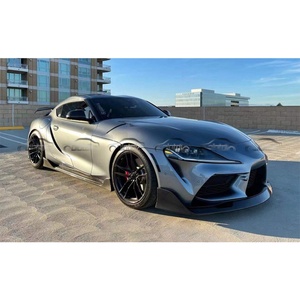 Nuevo alerón divisor de parachoques delantero de fibra de carbono para Toyota Supra GR A90 A91 MK5 2019+ de alto rendimiento - Product Image 5