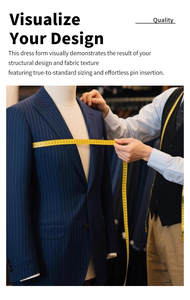 Mannequin masculin de taille européenne et américaine, avec insertion d'aiguille pour coupe directe en mousse. - Product Image 4