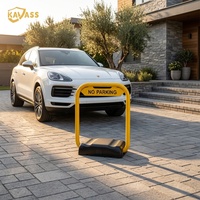 KVS Parking Saver : Verrou de stationnement urbain intelligent et moderne à commande à distance, alimenté à l'énergie solaire, anti-collision