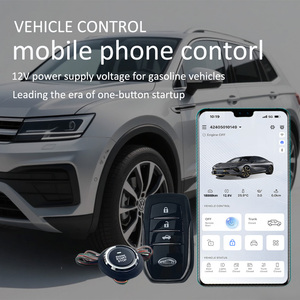 Từ xa xe khởi động pke Keyless nhập Push bắt đầu xe thông minh hệ thống báo động từ xa động cơ bắt đầu với điện thoại phổ - Product Image 4