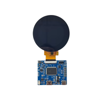 Layar LCD Bulat 2.1 Inci 480x480 Panel Sentuh Antarmuka SPI+RGB IC ST7701S Modul LCD TFT Layar Bundar Dengan Papan Driver H-DMI