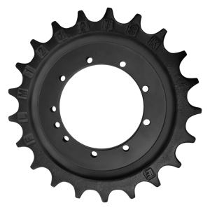 Прочная ведущая звездочка для мини-экскаватора Kubota U27-4G, 15 зубьев, RD411-14432, запчасти ходовой части - Product Image 1