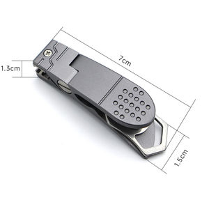 カスタマイズされたベストセラーフライフィッシングニッパーフライラインカッターステンレススチールラインニッパークリッパー針付き - Product Image 2