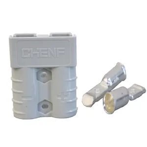 CHENG 40A 600V 2 Pole electrical wire stabilizer voltage regulator Auto Magnetic Battery Power Plug Connectorenclosure