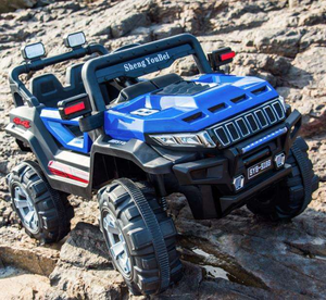 Hot Selling Children's Electric <strong>Car</strong> Four-wheel <strong>Remote</strong> <strong>Control</strong> Baby Toy <strong>Car</strong> Can <strong>Sit</strong> in Adult Double Child <strong>Car</strong> - Product Image 5