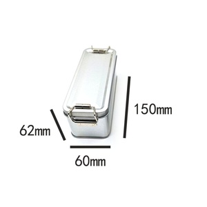 Caja Metálica Rectangular con Hebilla para Empacar Pasteles y Dulces, Caja Geométrica, Caja de Regalo para Niños, Caja Metálica para Guardar Joyas - Product Image 2