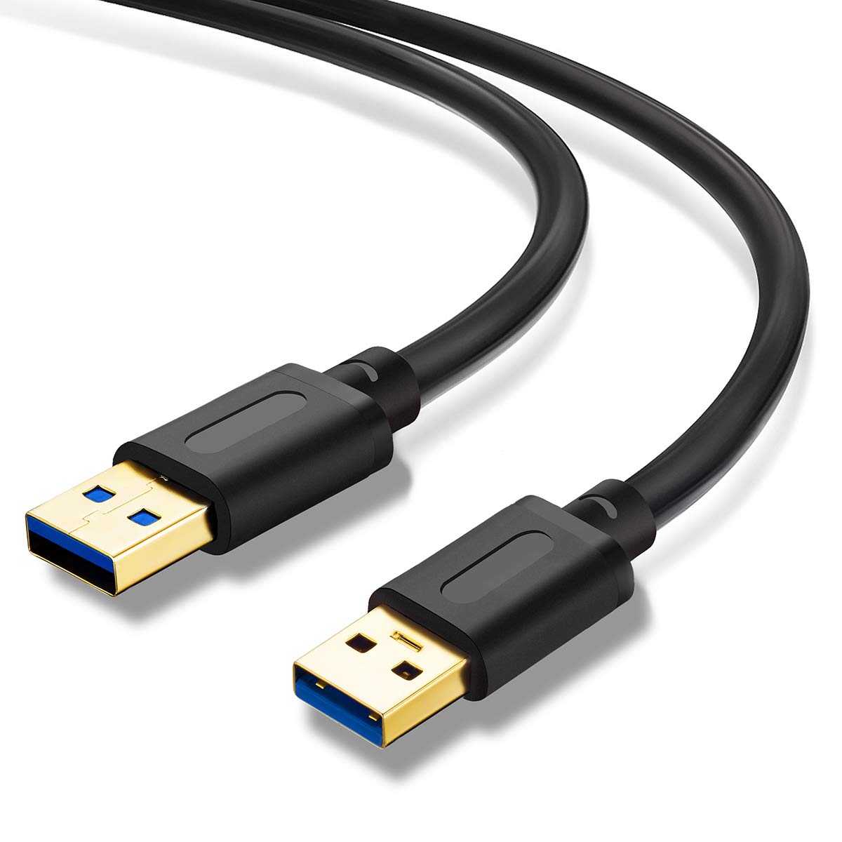 كابل بيانات usb c بطول 1 متر, وصلة بيانات USB 3.0 ، وصلة مزدوجة الأطراف ، كابل مع موصل مطلي بالذهب