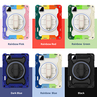 Casing Tablet 3in1 Anti Benturan dan Tahan Banting dengan Dudukan Putar 360 Derajat untuk Xiaomi Pad 7/7 Pro/pad 8/8 Pro/poco Pad X1