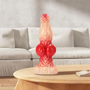 J105 ince PVC şekilli Anal Plug çoban köpek vantuz uzun Spiral ihracat geri mahkeme yumuşak eşcinsel seks oyuncakları Dropshipping mevcut - Product Image 3