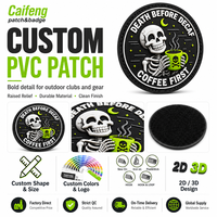 Patch en caoutchouc personnalisé, logo thermocollant, patch en PVC pour vêtements de sport, uniformes d'équipe et usines de confection