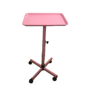K Mobile Beauty Hairdressing White Metal Tray Hair Salon Tool <b>Working</b> Cart <b>Trolley</b> Hairdressing Tray Cart - Product Image 3