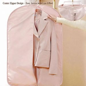 Housse de protection extensible pour vêtements suspendus, sac de rangement intégré pour doudounes, costumes et autres vêtements - Product Image 4