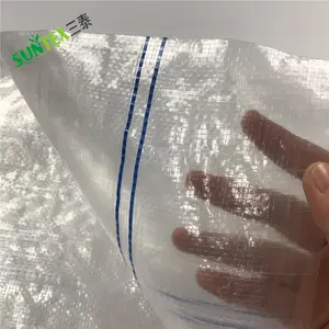 Cobertura de plástico impermeável reforçada com Hdpe transparente UV para árvore de cereja e uva de maçã protege contra granizo