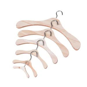 4/6/7.5/10/12/15Cm Houten Jurk Kleerhangers Voor Pop Pop Poppenhuis Accessoires Fantasiespel Kinderen meisjes Gift