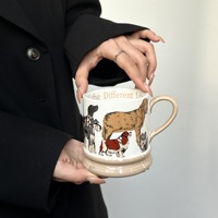 Ensemble de tasses en céramique gris Papi au design original et moderne, élégant et réfléchi, idéal pour les cadeaux d'anniversaire, de mariage, de pendaison de crémaillère et pour les hôtesses d'honneur