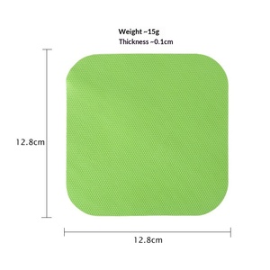 Tapis d'ouverture de bouteilles multifonctionnel en caoutchouc en stock, gadget de cuisine, aide à ouvrir les boîtes, ouvre-boîte rond antidérapant - Product Image 6