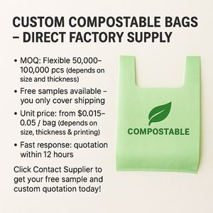 BPI ABA TUV Din Certco Certified Customizable Biodegradable Dog Waste <b>Bag</b> Wholesale <b>Compostable</b> Dog Poop <b>Bags</b> - Product Image 2