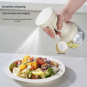 Oferta Especial: Pulverizador de Aceite Atomizado Giraffe Grip de Polipropileno y Silicona, Antiderrames y Antigoteo, para Freidora de Aire y Barbacoa - Product Image 6