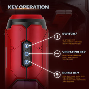 ถ้วยไฟฟ้าสำเร็จความใคร่สำหรับผู้ชายของเล่นลูบแบบสั่นขนาด10.62นิ้วที่สมจริงของขวัญที่สมบูรณ์แบบสำหรับผู้ชายคริสต์มาสหรือวันเกิดเราสต็อก - Product Image 5