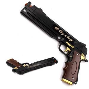 Pistolet de combat électronique MS Anime Hellsing Cosplay en fibre de verre Alucard Jackal 50-100fps pour jeu de rôle - Product Image 1