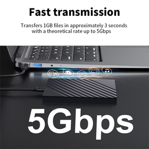 Caja Externa para Disco Duro SATA USB 3.0 <span class=keywords><strong>de</strong></span> 2.5 Pulgadas, Carcasa <span class=keywords><strong>de</strong></span> ABS sin Herramientas, 5 Gbps, Compatible con UASP para SSD <span class=keywords><strong>de</strong></span> 4 TB - Product Image 4