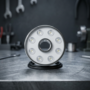 Vollständig aus Edelstahl Gefertigte LED-Brunnenring-Leuchte Tauchfähige Düsenhalterung Unterwasser-Wasserspiel-Lampe Teich-Landschaftsbeleuchtung - Product Image 1
