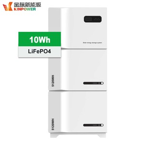 Système de stockage d'énergie domestique 10,24 kWh - Batterie 51,2 V, décharge 200 A, onduleur hybride 5,5 kW, entrée PV 5 500 W pour jour/nuit - Product Image 5