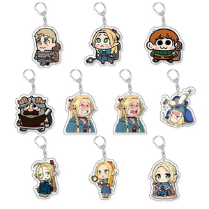 Porte-clés Marcille <span class=keywords><strong>Donato</strong></span>, accessoires de cosplay Anime Delicious in Dungeon, Laios Touden Senshi Chilchuck, pendentif en acrylique - Product Image 2