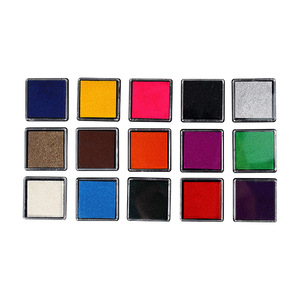 Tampone d'Inchiostro per Artigianato a Base d'Acqua, 15 Colori, per Scrapbooking Fai-da-Te, Creazione di Biglietti e Stamping - Product Image 6