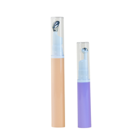 Flacons de crème pour les yeux sans air en plastique, emballage pour soins de la peau, pompe pulvérisatrice pour les voyages, 5 ml, 10 ml, 12 ml, 15 ml, flacons transparents rechargeables