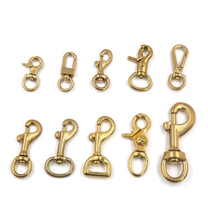 360 15Mm End 19Mm Lobster Gold Rose <strong>Ring</strong> Loop With for <strong>Keys</strong> Rink Round <strong>Clasp</strong> Eye <strong>Swivel</strong> Pump Steel Stainless 316 L Snap Hook - Product Image 5