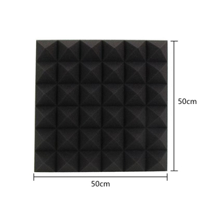 QIANQIAO Panneaux Acoustiques Pyramidaux en <span class=keywords><strong>Mousse</strong></span> de Polyuréthane Ignifuges pour Studio, KTV, Bureau à Domicile, Chambre à Coucher - Vente en Gros - Product Image 3