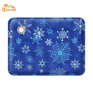 Cama de Tela Plegable XL para Perros, Ovalada, con Almohadilla Autoenfriante, Antideslizante, para Aliviar el Calor en Verano - Product Image 6