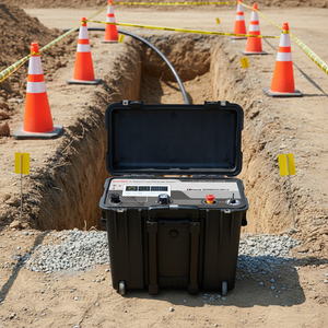 جهاز MOEORW-WHVA34 VLF Hipot لنظام مع وظيفة TD، مولد جهد عالي 35 كيلو فولت، جهاز اختبار تان دلتا عالي الدقة مع منفذ USB 2.0 - Product Image 5