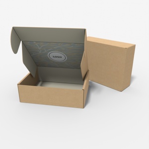 Custom Luxury Corrugated Mailer Box Kraft Paper Printing logo Underwear Boxes Socks Packaging Paper Box