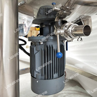 Mélangeur Industriel en Acier Chauffage Électrique, Mélangeur de Liquides, Mélangeur de Savon Liquide, Cuve de Mélange à Double Enveloppe, Machine à Mélanger le Shampoing