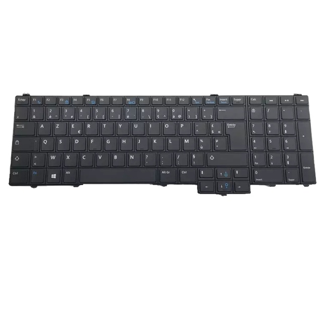 Computer Parts AZERTY French Laptop Keyboard for Dell E5540 with Black