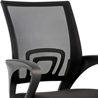 Chaise de bureau ergonomique en plastique PP 2026 |   Fauteuil pivotant à dossier mi-haut respirant avec support lombaire réglable pour salon |   Fabriqué en Chine