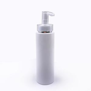 Nouveau produit, flacon pompe blanc de 100 ml, 150 ml, 200 ml, 250 ml, 300 ml, 350 ml, 400 ml, 500 ml avec bouchon à ligne dorée ou argentée - Product Image 2