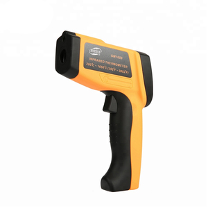 Termómetro Digital LCD Portátil GM1650, Pirómetro con Material ABS, OEM Disponible para Uso Industrial en la Frente - Product Image 1