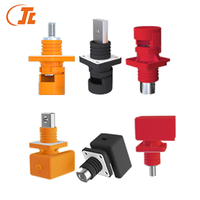 Conector de Pernos para Montaje en Pared, Terminales Cuadrados para Almacenamiento de Energía, Postes de 400A, 350A, 300A, Conector para Baterías de Litio