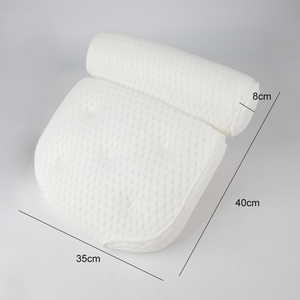 حمام مانع للإنزلاق للرقبة والرأس وسادة حمام حوض استحمام مسند رأس للرقبة وسادة مسند رأس حوض استحمام فاخرة وسادة حمام شبكية سبا للحوض - Product Image 4