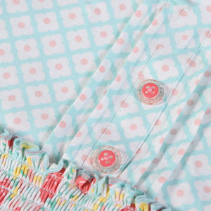 <span class=keywords><strong>Robe</strong></span> fleurie à manches évasées pour petite fille, vêtements d'été, nouvelle collection printemps 2022 - Product Image 4
